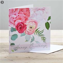 Floral Birthday Card