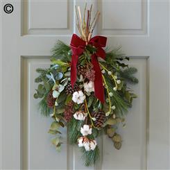 Winter Trending Swag Door Decoration