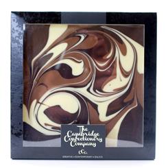 Triple Chocolate Swirl Tile