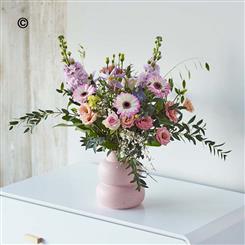 Pastels in a Ceramic Vase