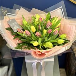 Tulip Hand Tied Bouquet