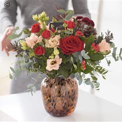 Classic Christmas Vase 