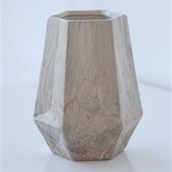 Angular Grey Vase