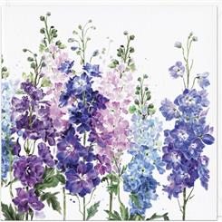 Delphiniums Card